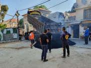  يافا: البلدية تباشر في بناء موقف سيارات خاص في شارع "تبوح" بحي العجمي 